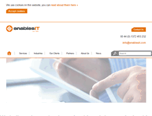 Tablet Screenshot of enablesit.com
